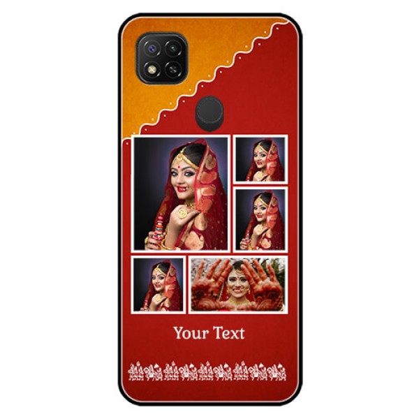 Poco C31 Personalized Glass Phone Case - Wedding Pic Upload Design Poco C31 Personalized Glass Phone Case - Wedding Pic Upload Design
