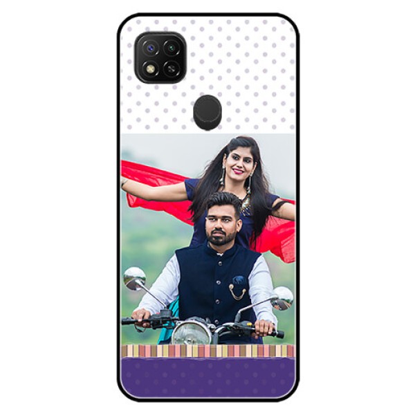 Poco C31 Photo Printing on Glass Case - Cute Family Design