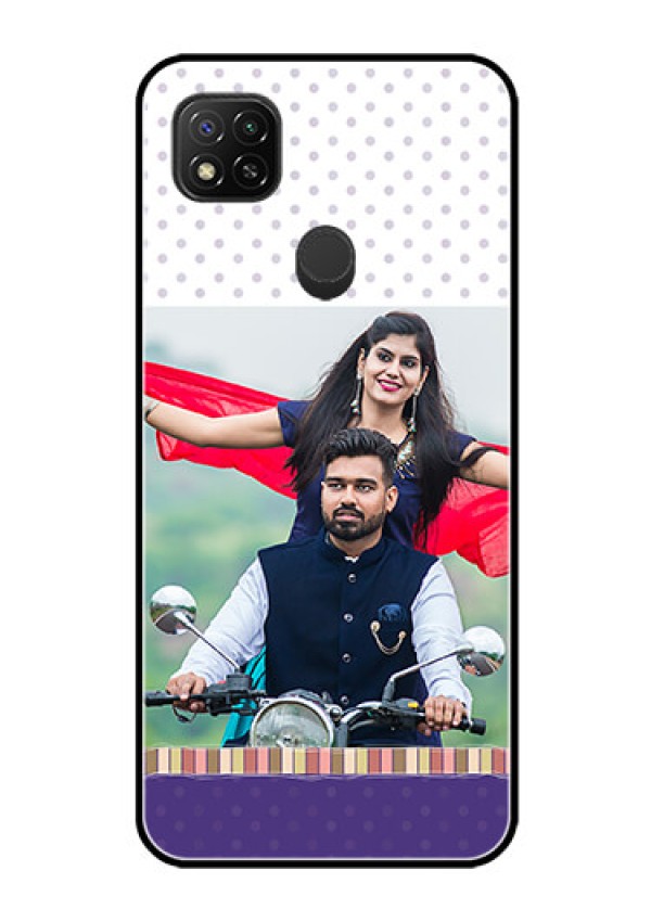 Poco C31 Photo Printing on Glass Case - Cute Family Design