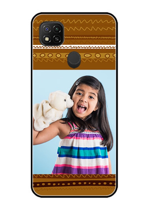 Poco C31 Custom Glass Phone Case - Friends Picture Upload Design 
