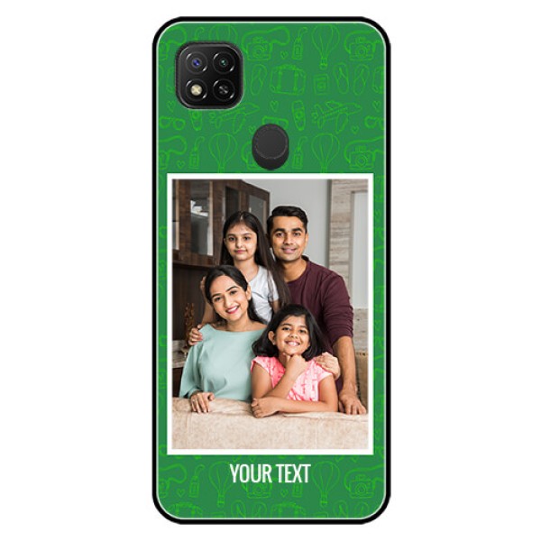 Poco C31 Personalized Glass Phone Case - Picture Upload Design