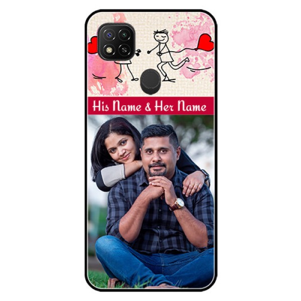 Poco C31 Photo Printing on Glass Case - You and Me Case Design