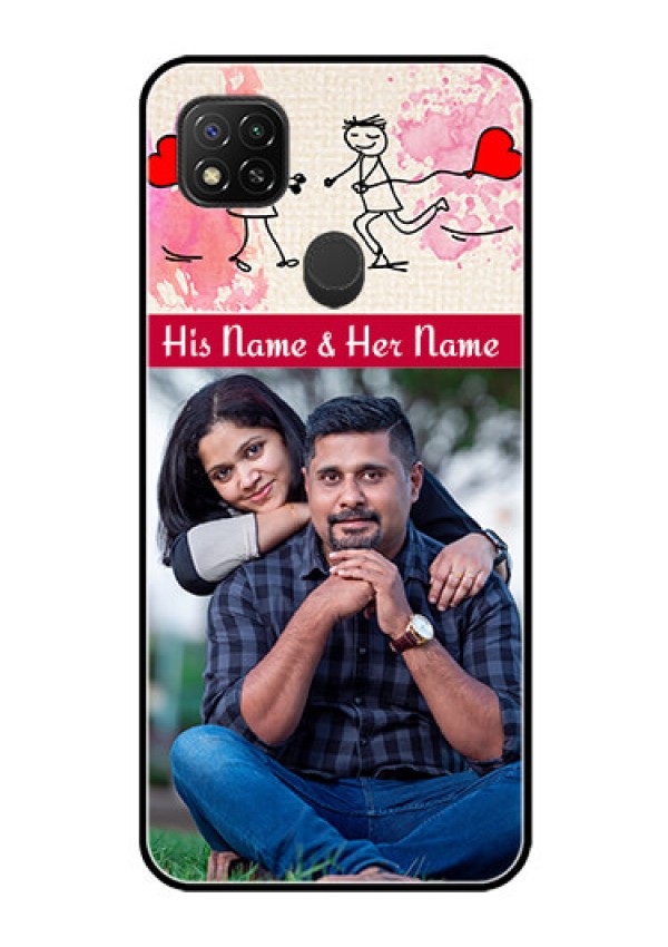 Poco C31 Photo Printing on Glass Case - You and Me Case Design