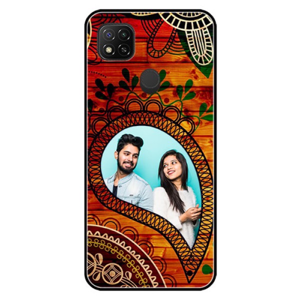 Poco C31 Personalized Glass Phone Case - Abstract Colorful Design Poco C31 Personalized Glass Phone Case - Abstract Colorful Design
