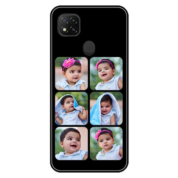 Poco C31 Photo Printing on Glass Case - Multiple Pictures Design Poco C31 Photo Printing on Glass Case - Multiple Pictures Design