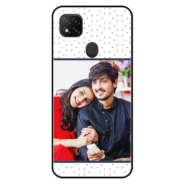 Poco C31 Personalized Glass Phone Case - Premium Dot Design
