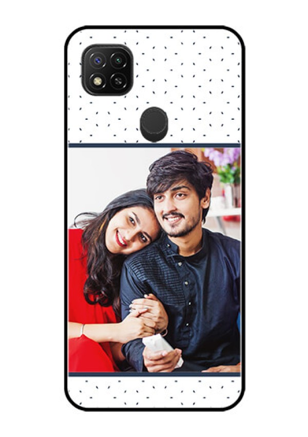 Poco C31 Personalized Glass Phone Case - Premium Dot Design