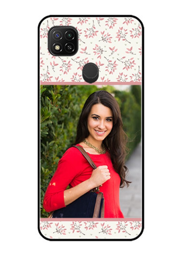 Poco C31 Custom Glass Phone Case - Premium Floral Design