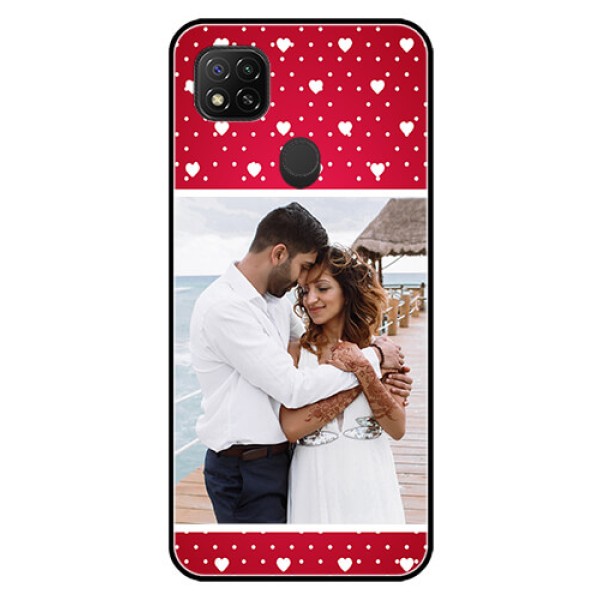 Poco C31 Photo Printing on Glass Case - Hearts Mobile Case Design Poco C31 Photo Printing on Glass Case - Hearts Mobile Case Design