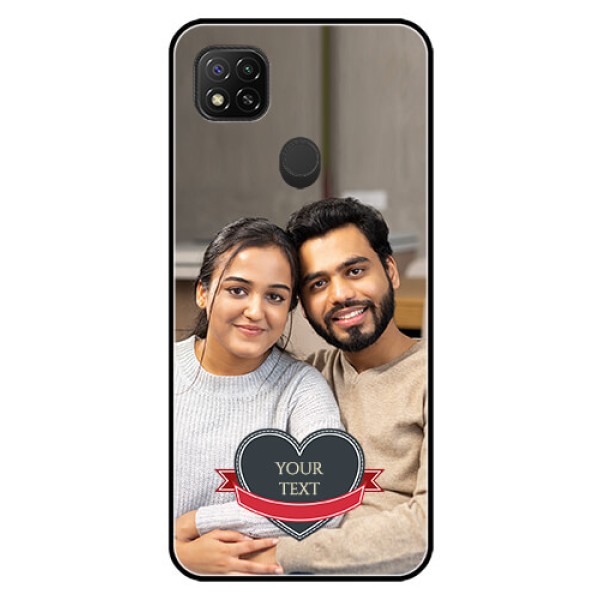 Poco C31 Custom Glass Phone Case - Just Married Couple Design Poco C31 Custom Glass Phone Case - Just Married Couple Design