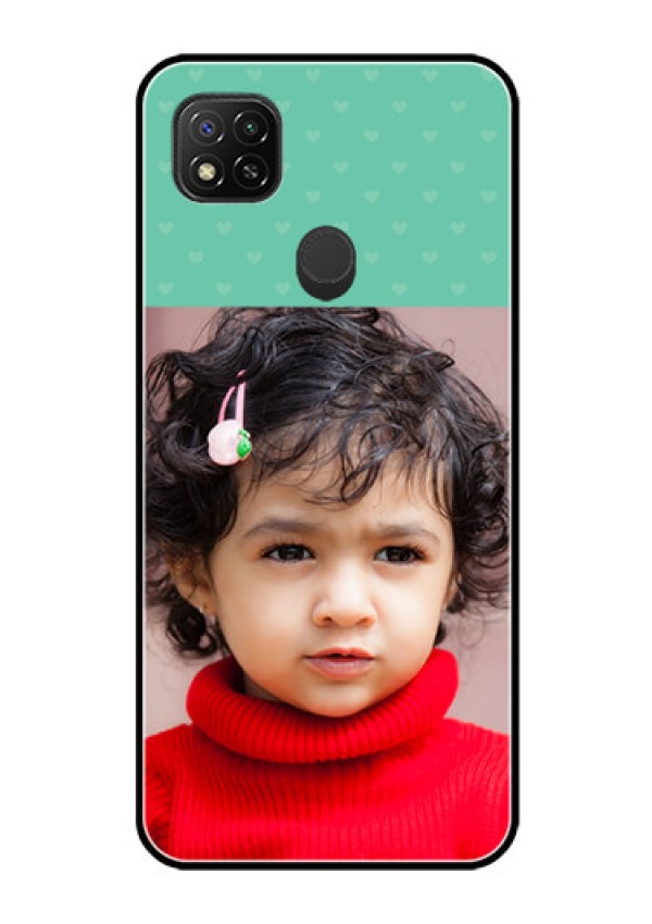 Poco C31 Custom Glass Phone Case - Lovers Picture Design