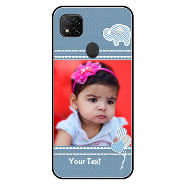 Poco C31 Photo Printing on Glass Case - with Kids Pattern Design Poco C31 Photo Printing on Glass Case - with Kids Pattern Design