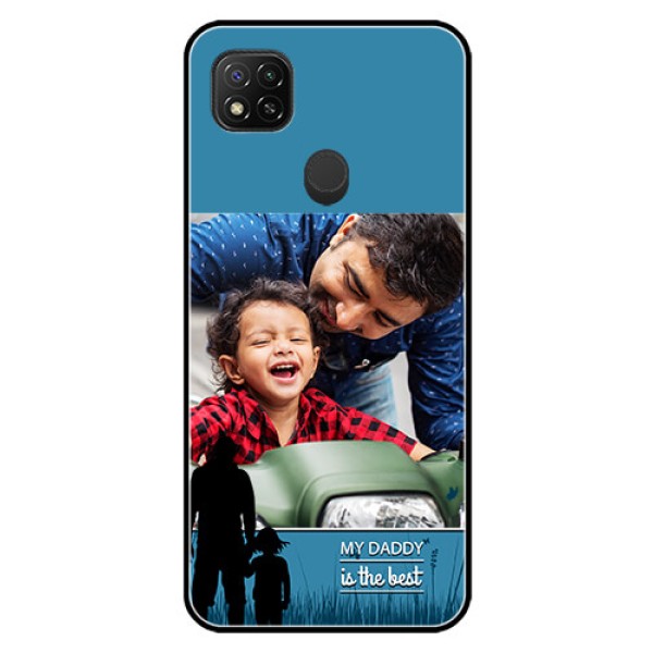 Poco C31 Custom Glass Mobile Case - Best dad design 