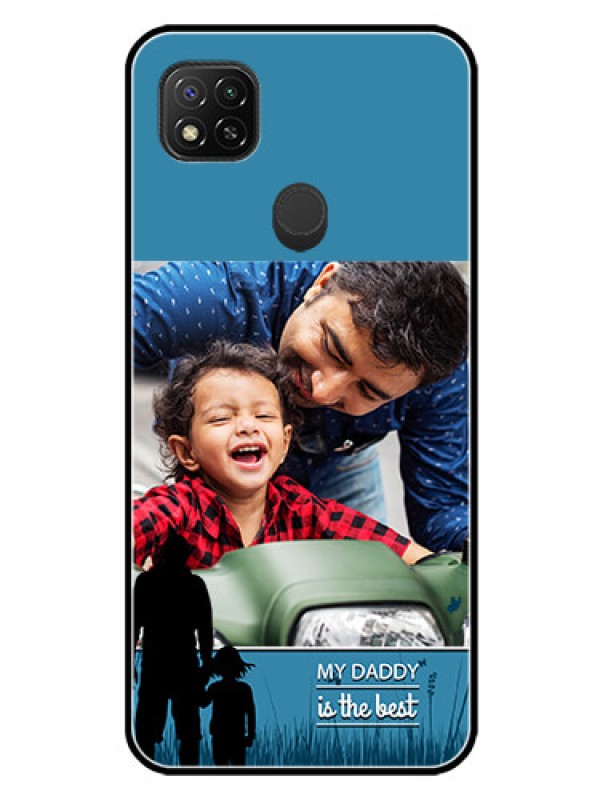 Custom Poco C31 Custom Glass Mobile Case - Best dad design 