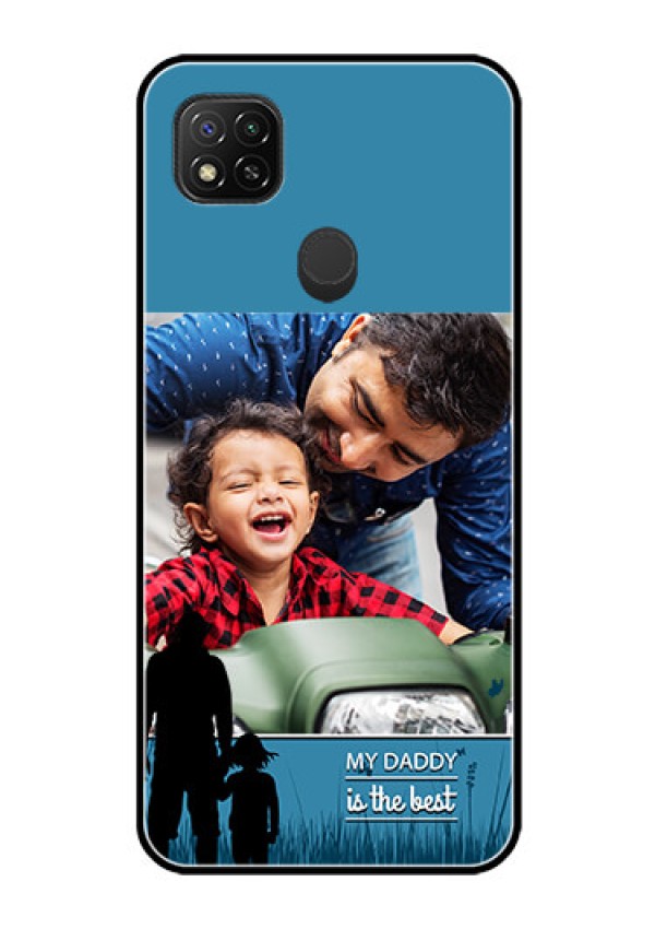 Poco C31 Custom Glass Mobile Case - Best dad design 