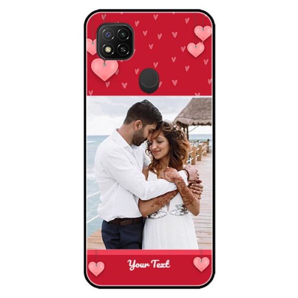 Poco C31 Custom Glass Phone Case - Valentines Day Design