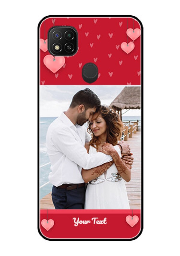 Poco C31 Custom Glass Phone Case - Valentines Day Design