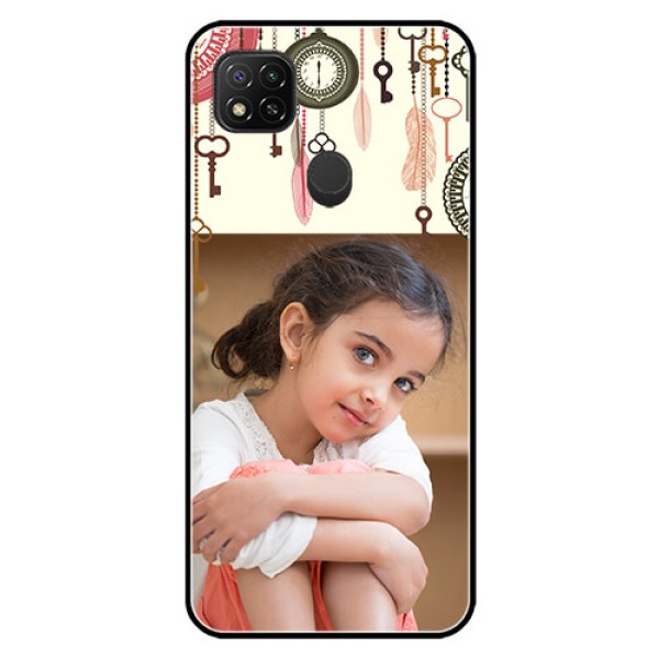 Poco C31 Custom Glass Mobile Case - Boho Style Design