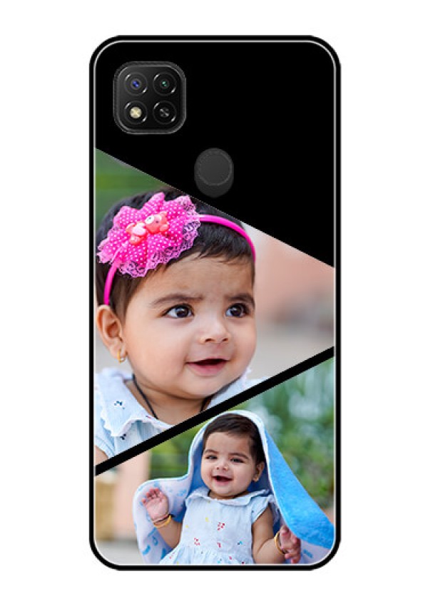 Poco C31 Custom Glass Phone Case - Semi Cut Design