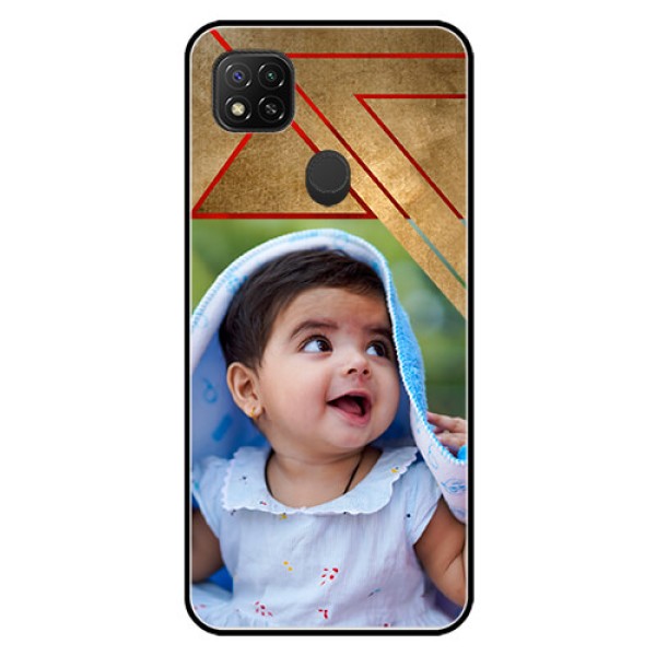 Poco C31 Personalized Glass Phone Case - Gradient Abstract Texture Design Poco C31 Personalized Glass Phone Case - Gradient Abstract Texture Design