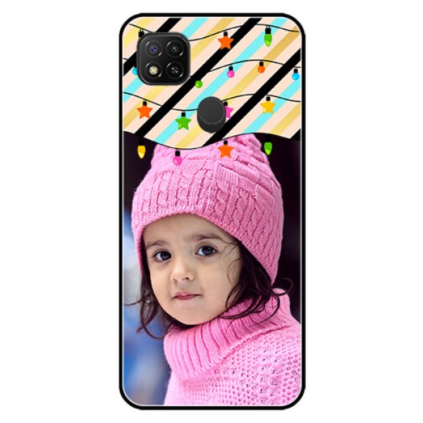 Poco C31 Custom Glass Mobile Case - Lights Hanging Design