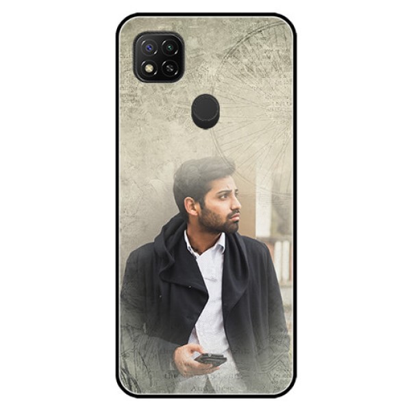 Poco C31 Custom Glass Phone Case - with vintage design
