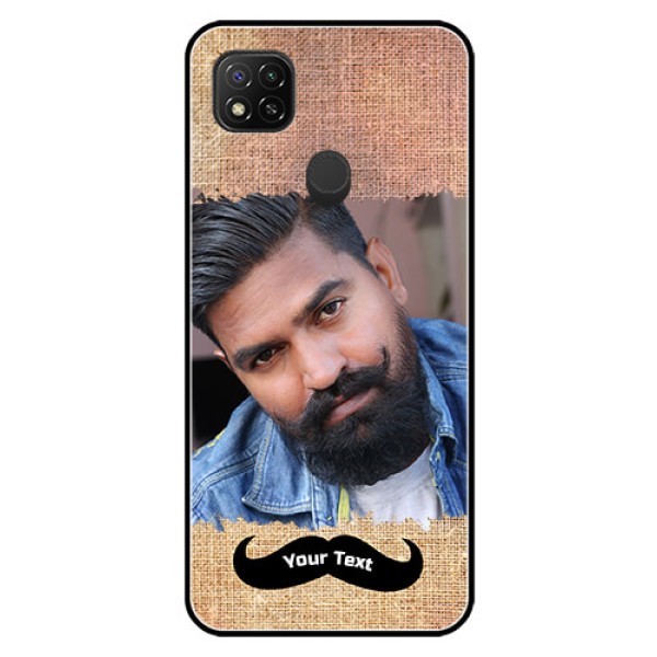 Poco C31 Personalized Glass Phone Case - with Texture Design