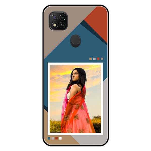 Poco C31 Personalized Glass Phone Case - Retro color pallet Design Poco C31 Personalized Glass Phone Case - Retro color pallet Design