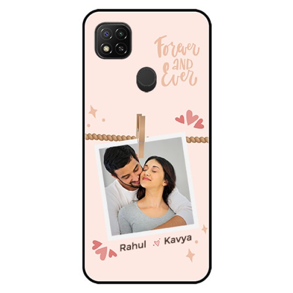 Poco C31 Custom Glass Phone Case - Forever and ever love Design Poco C31 Custom Glass Phone Case - Forever and ever love Design