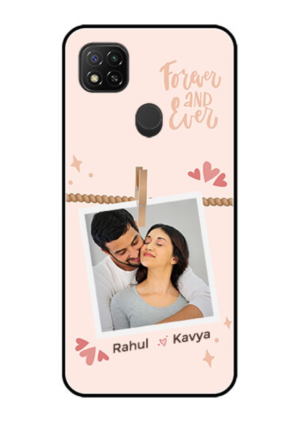 Poco C31 Custom Glass Phone Case - Forever and ever love Design