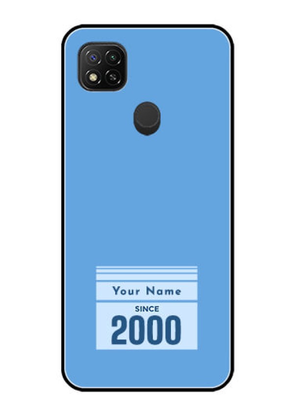 Poco C31 Custom Glass Mobile Case - Custom Year of birth Design