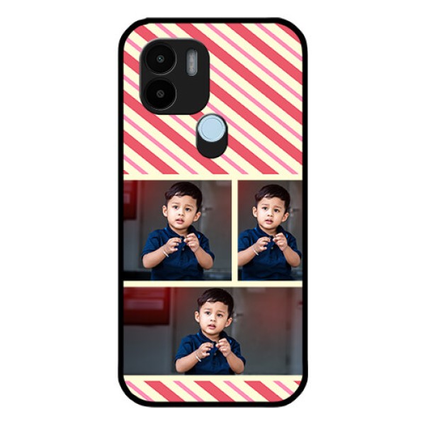 Poco C50 Personalized Glass Phone Case - Picture Upload Mobile Case Design Poco C50 Personalized Glass Phone Case - Picture Upload Mobile Case Design