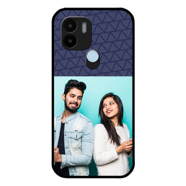 Poco C50 Photo Printing on Glass Case - with Best Friends Design