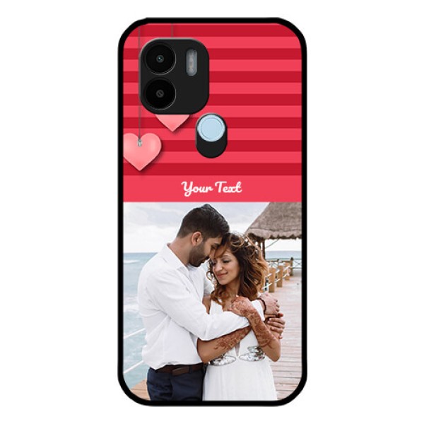Poco C50 Custom Glass Phone Case - Valentines Day Design