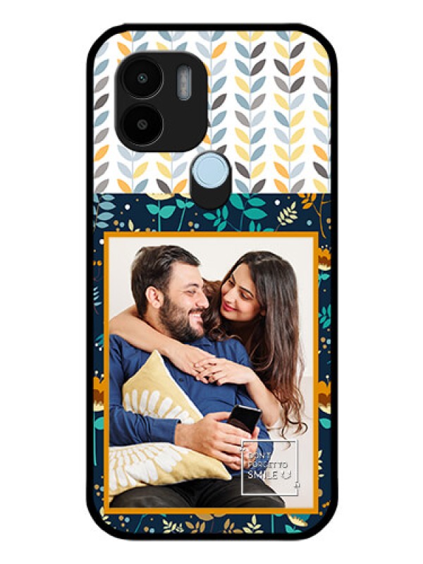 Custom Poco C50 Custom Glass Mobile Case - Pattern Design