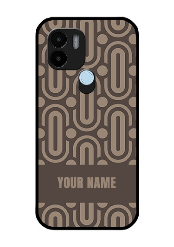 Poco C50 Custom Glass Phone Case - Captivating Zero Pattern Design