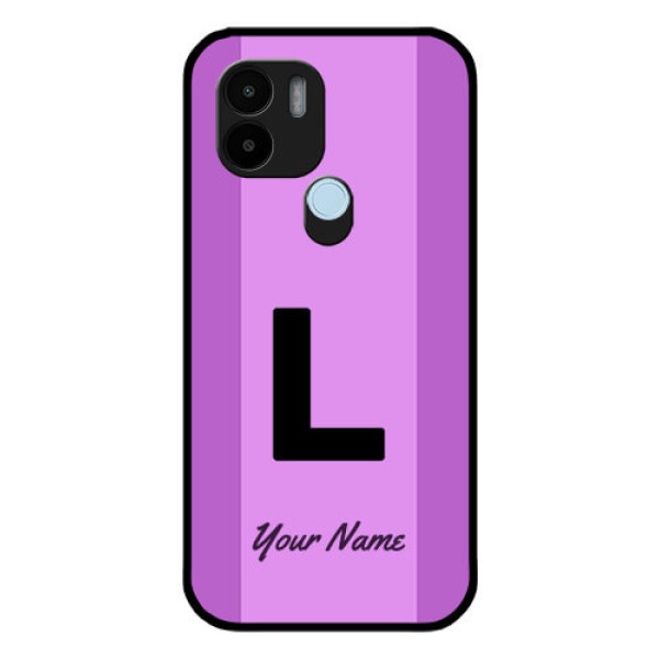 Poco C50 Custom Glass Phone Case - Tricolor custom text Design Poco C50 Custom Glass Phone Case - Tricolor custom text Design