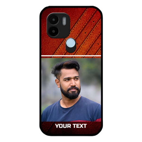 Poco C51 Personalized Glass Phone Case - Leather Phone Case Design Poco C51 Personalized Glass Phone Case - Leather Phone Case Design