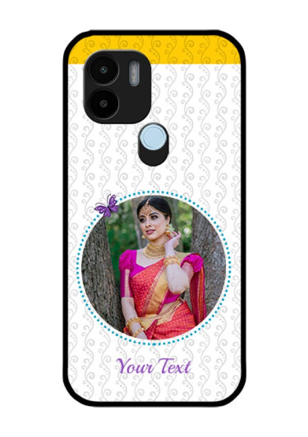 Poco C51 Custom Glass Mobile Case - Girls Premium Case Design