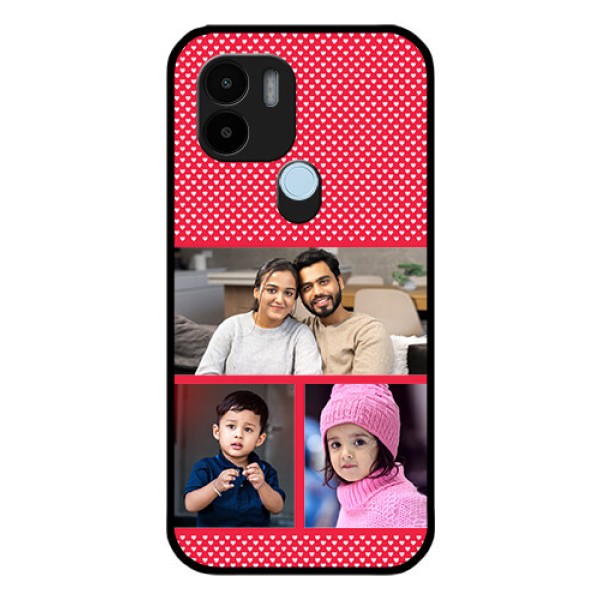 Poco C51 Personalized Glass Phone Case - Bulk Pic Upload Design