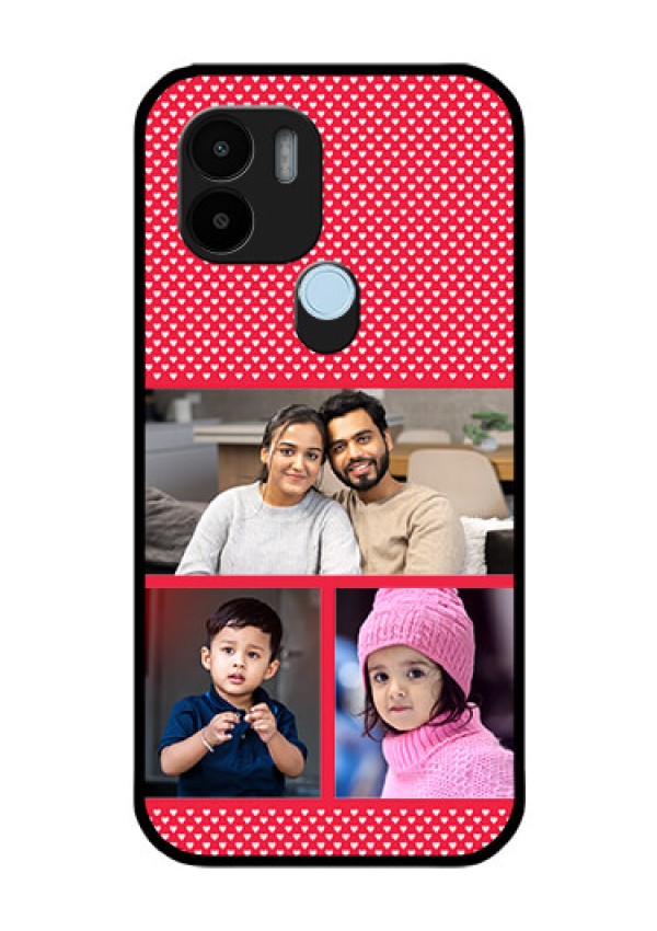 Poco C51 Personalized Glass Phone Case - Bulk Pic Upload Design