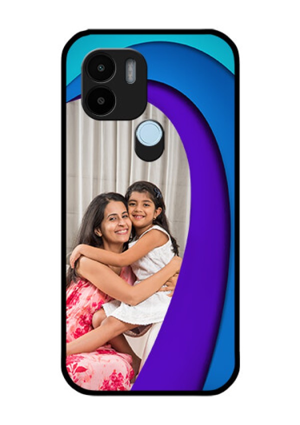 Poco C51 Photo Printing on Glass Case - Simple Pattern Design