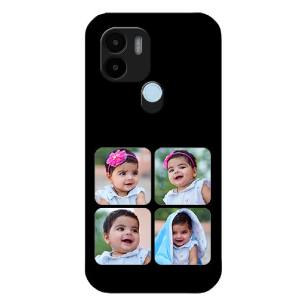 Poco C51 Photo Printing on Glass Case - Multiple Pictures Design Poco C51 Photo Printing on Glass Case - Multiple Pictures Design