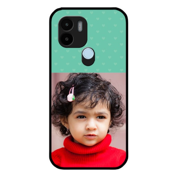 Poco C51 Custom Glass Phone Case - Lovers Picture Design