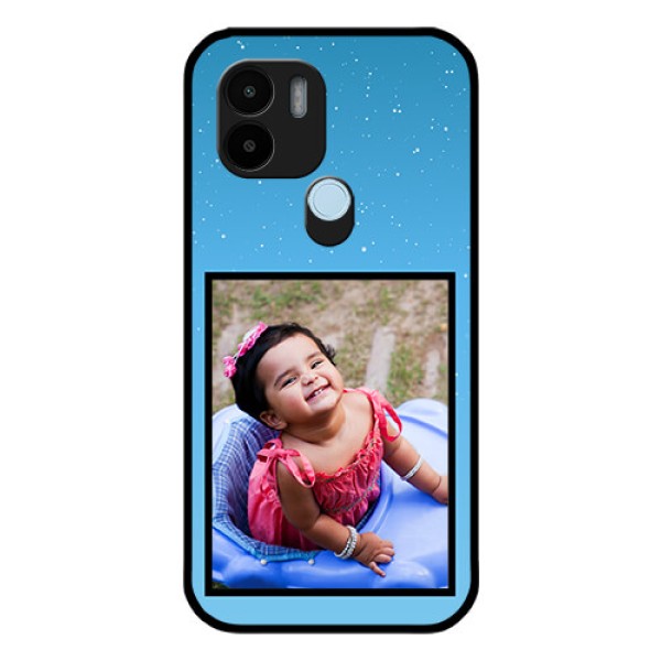Poco C51 Custom Glass Mobile Case - Wave Pattern Colorful Design Poco C51 Custom Glass Mobile Case - Wave Pattern Colorful Design