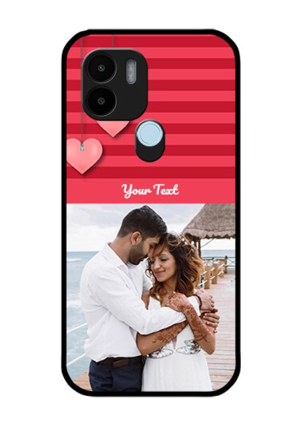 Poco C51 Custom Glass Phone Case - Valentines Day Design