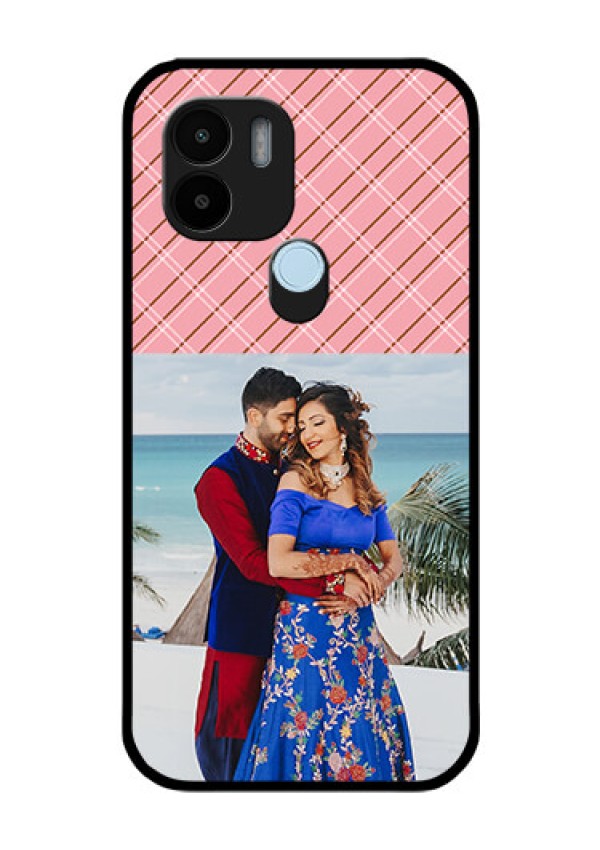 Poco C51 Personalized Glass Phone Case - Together Forever Design