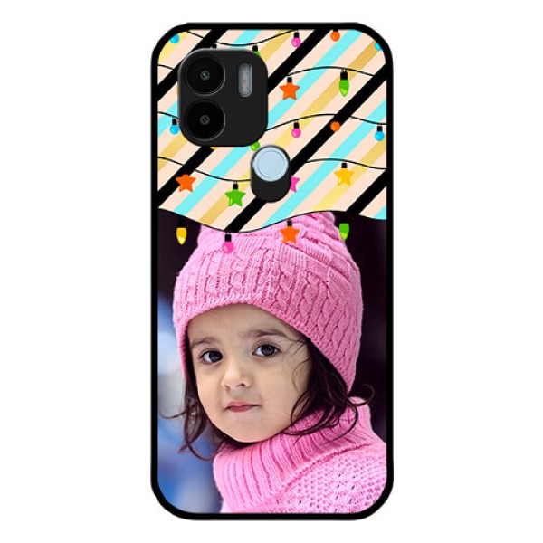 Poco C51 Custom Glass Mobile Case - Lights Hanging Design