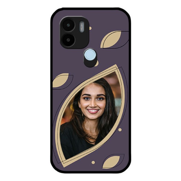 Poco C51 Custom Glass Mobile Case - Falling Leaf Design