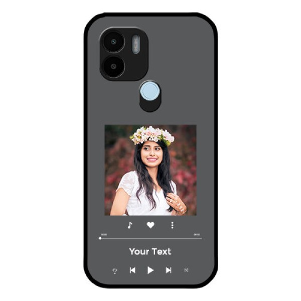 Poco C51 Custom Glass Mobile Case - Play The Music Design